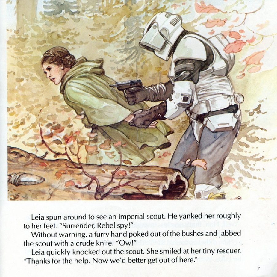 Return of the Jedi - The Ewoks Join the Fight (09),绘本,绘本故事,绘本阅读,故事书,童书,图画书,课外阅读